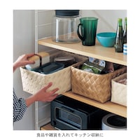 ※水洗いできる天然素材風バスケット“Timb.”マロンは別売です。