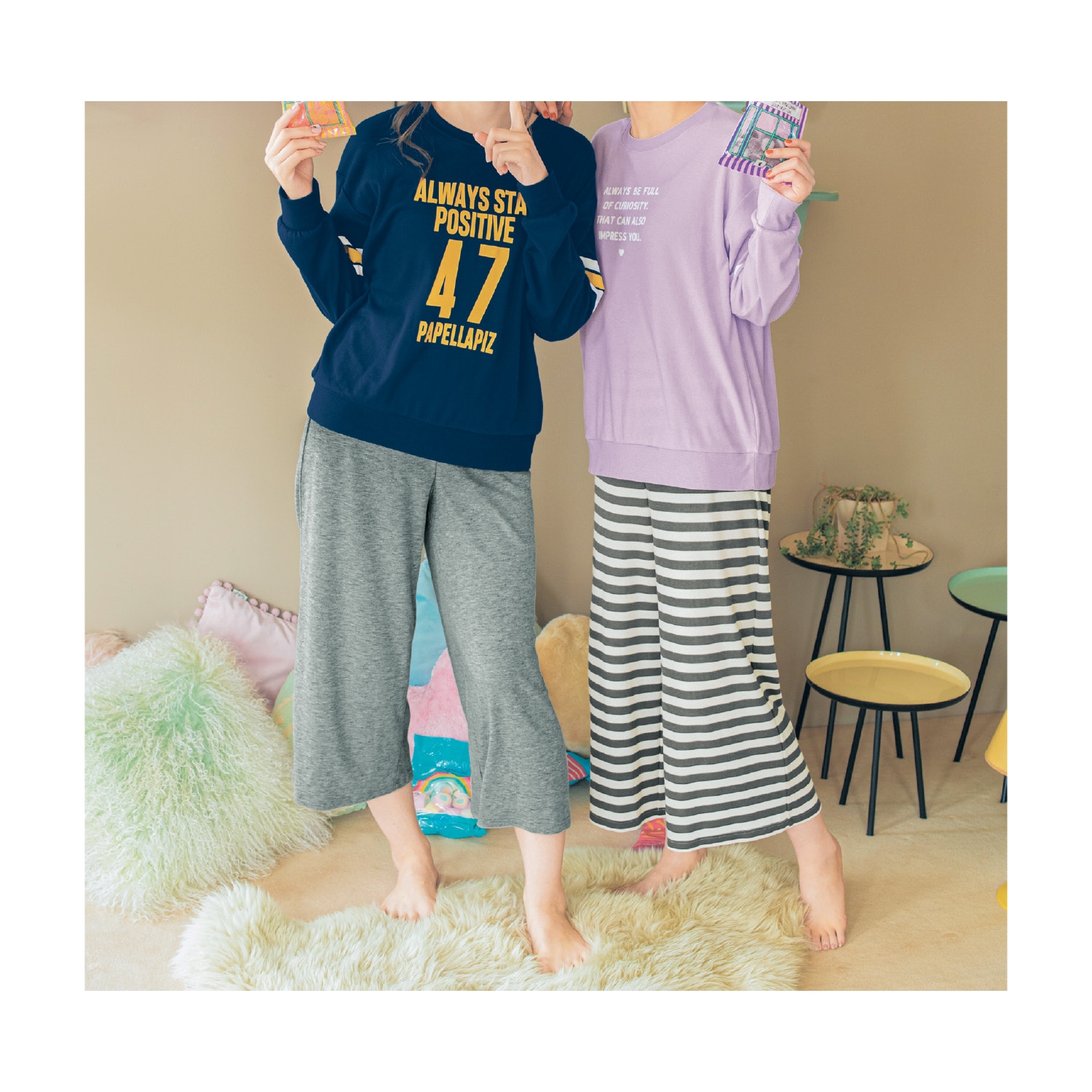 長袖プルオーバー ガウチョパンツパジャマ 女の子 子供パジャマ パペル ラピス Papel Lapiz 通販のベルメゾンネット 長袖プルオーバー ガウチョパンツパジャマ 女の子 子供パジャマ パペル ラピス Papel Lapiz 通販のベルメゾンネット