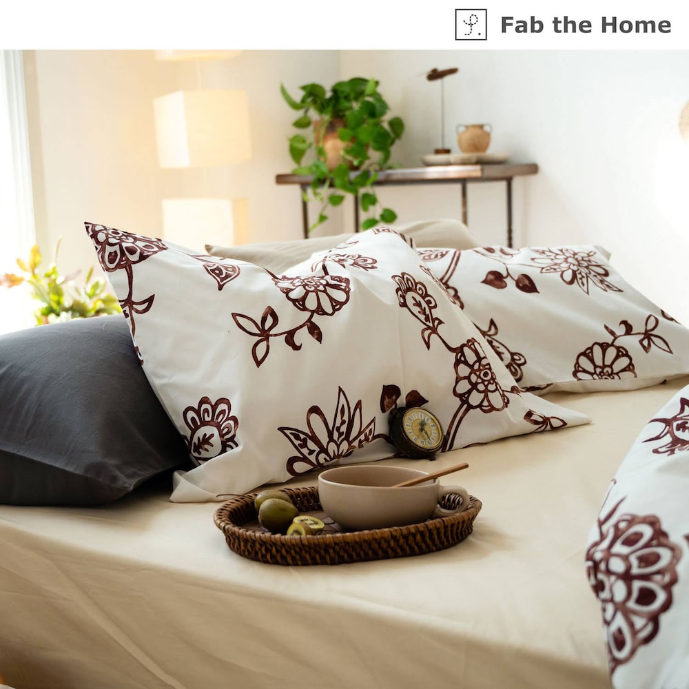 【ファブザホーム/Fab the Home】綿素材を使用した枕カバー・1枚[日本製]