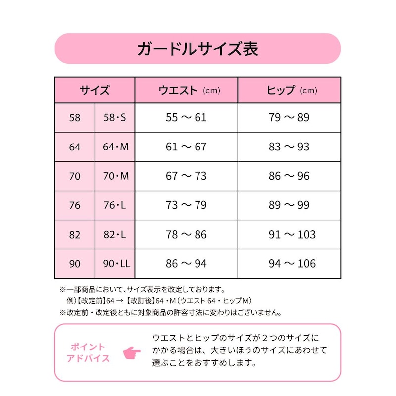 サイズ表