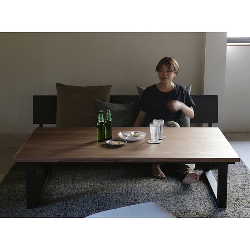 使用イメージ　ウォルナット/幅150cm