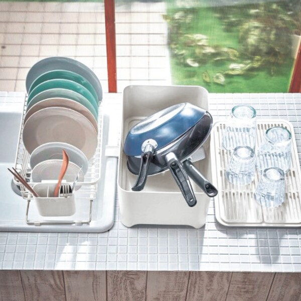 【ベルメゾン】使い方様々な大容量水切りかご[日本製]