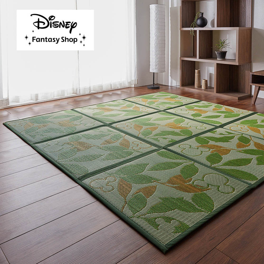 <ボリュームタイプ>収納のことまで考えた夏に快適なウレタン入りい草ラグ(選べるキャラクター)(ディズニー/Disney) <ボリュームタイプ>収納のことまで考えた夏に快適なウレタン入りい草ラグ(選べるキャラクター)(ディズニー/Disney)