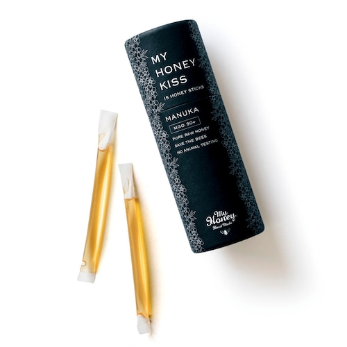 携帯用はちみつ ＭＹＨＯＮＥＹ ＫＩＳＳ ＭＡＮＵＫＡ １５本入り×２個