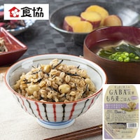 電子レンジで2分！ＧＡＢＡ玄米ともちもち食感のもち麦に、ひじき・大豆を混ぜた化学調味料不使用のレトル