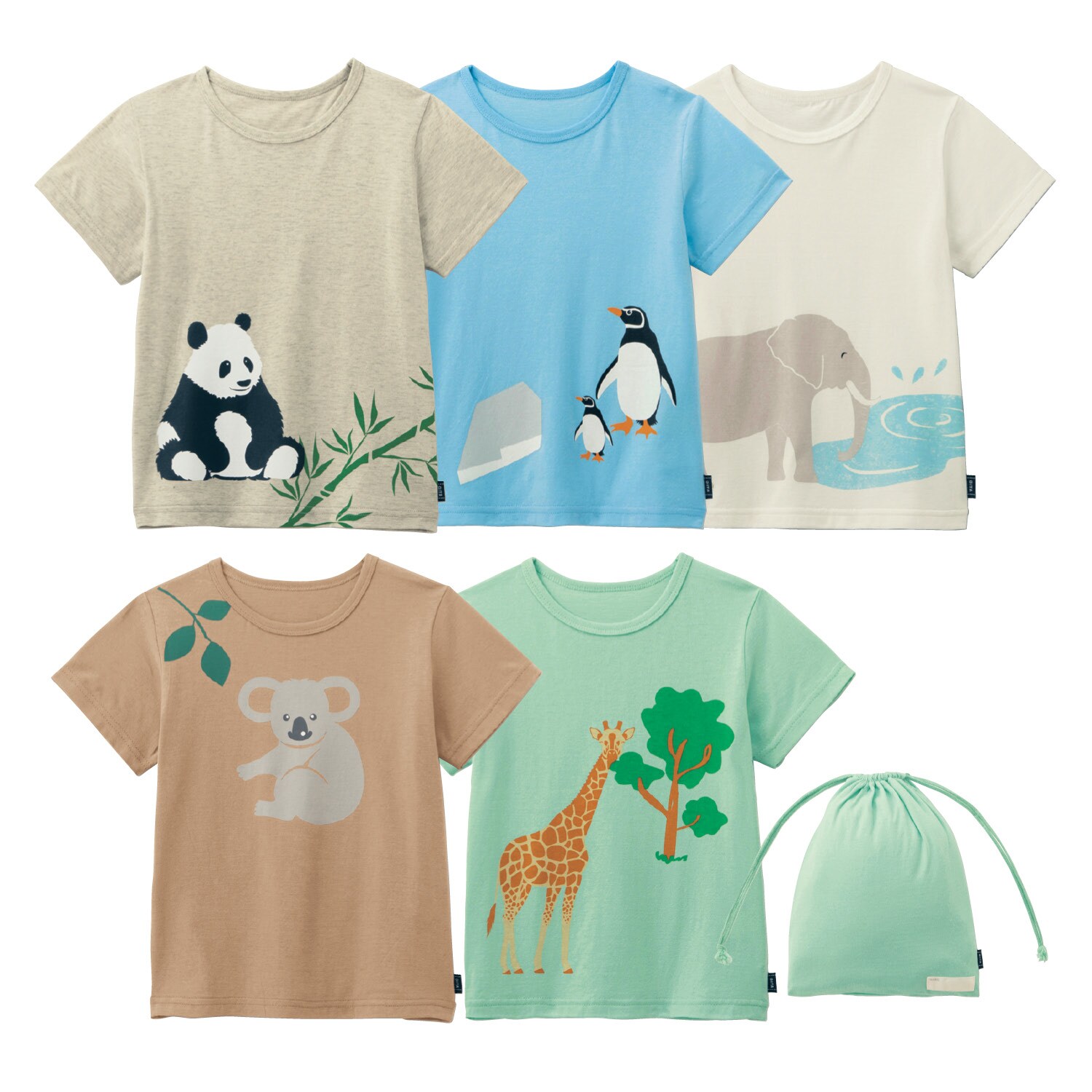 無印良品 90 ベビー Tシャツ 3枚セット