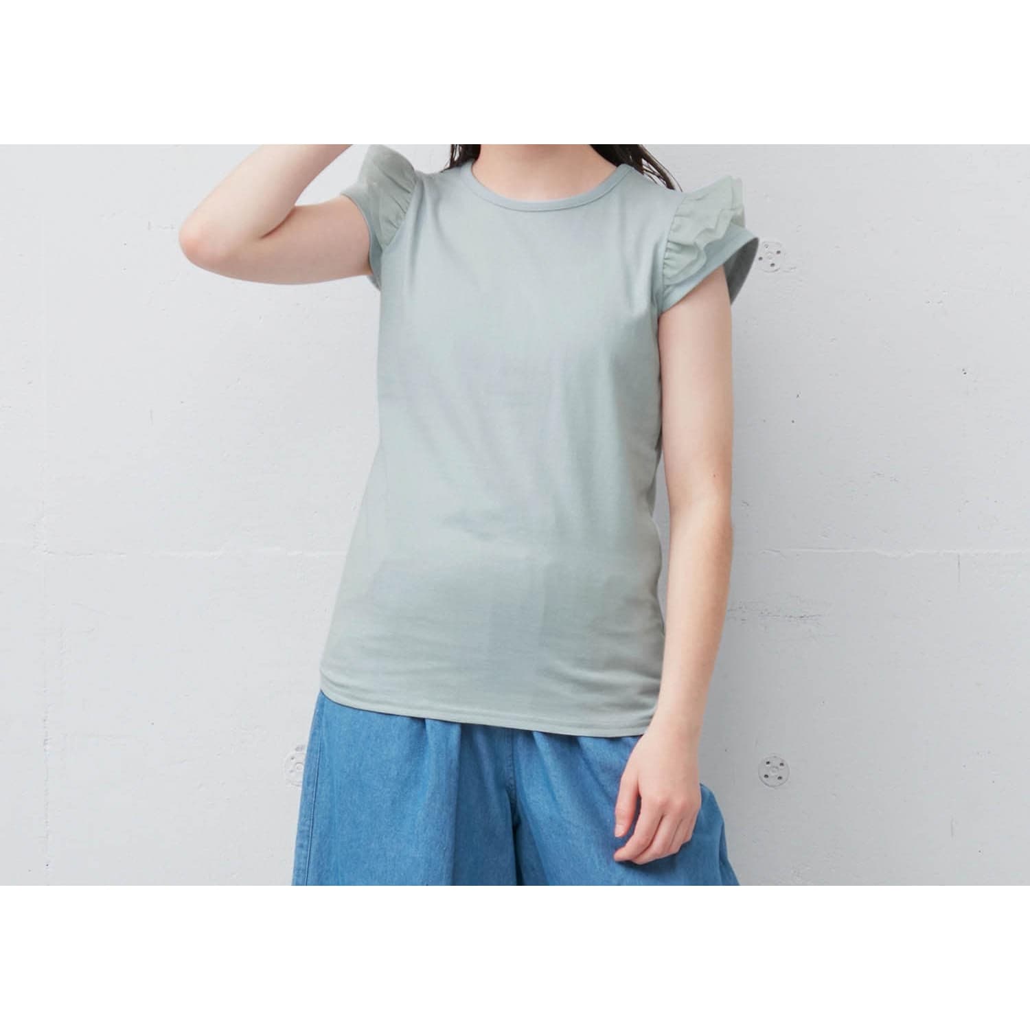 人気】チュール袖子供Tシャツ【半袖】【女の子】の通販｜ベルメゾン