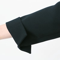 袖部分／折り返した場合