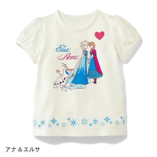 名札ココ半袖パフスリーブTシャツ （選べるキャラクター）