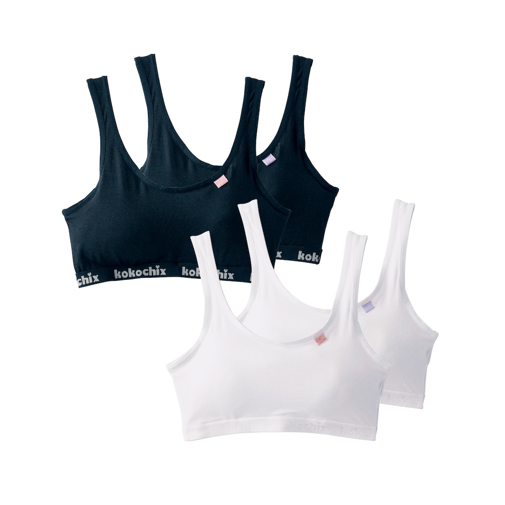 【ガロー/GARAU】【2枚組】運動時にも快適!モールドカップハーフ ブラドライ【ジュニア カップ内蔵タイプ】