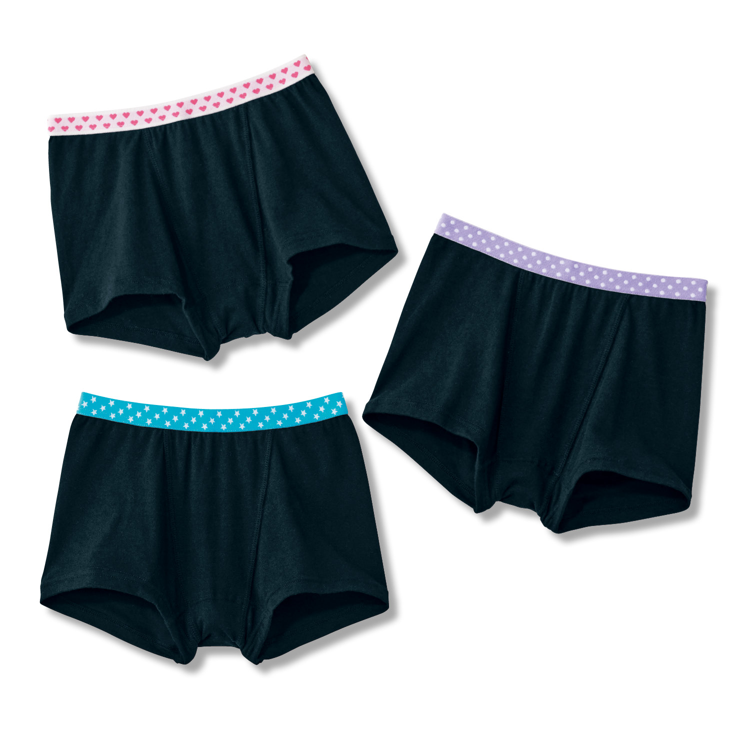 【ガロー/GARAU】一分丈ボクサーショーツ3枚セット 【子供インナー】