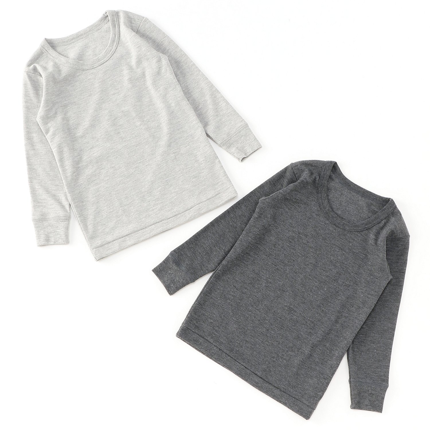 【ガロー/GARAU】長袖スムースインナー2枚セット【子供肌着】 【ガロー/GARAU】長袖スムースインナー2枚セット【子供肌着】