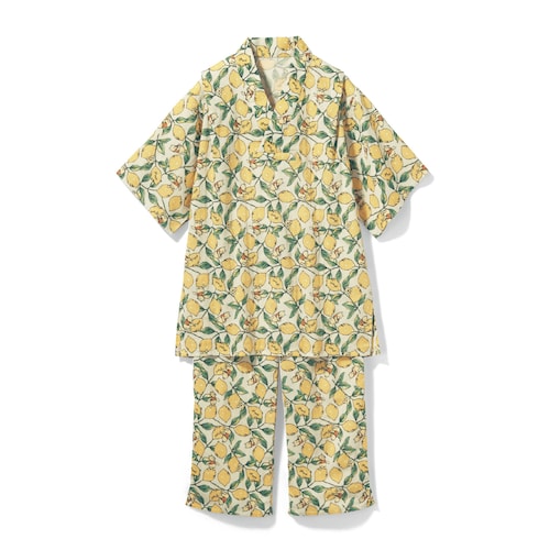 【5月29日までタイムセール】 メンズダブルガーゼかぶり甚平パジャマ（選べるキャラクター）