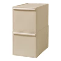 引出し(L) タイプは2個セット／ベージュ