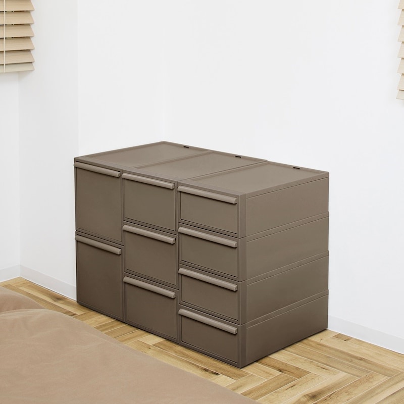 モカ／引出し(S)×4、引出し(M)×3、引出し(L)×2