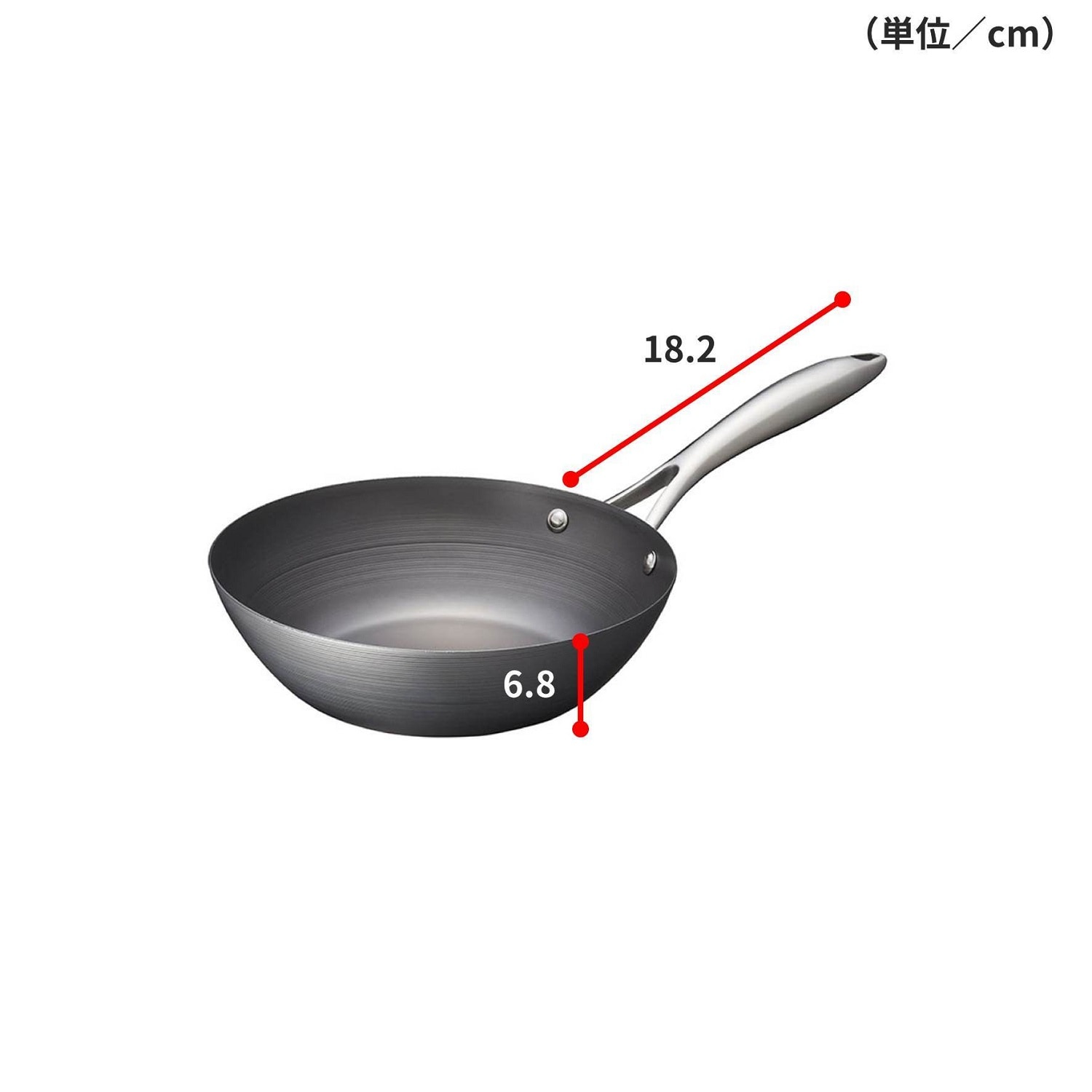 2008 VitaCraft スーパー鉄 [ウォックパン33cm (IH対応)]：総合通販