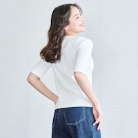 ベージュ着用