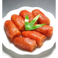 産卵間際の完熟したタラ子のみを使い、「林商店」自慢の秘伝のタレにじっくりと漬け込んだ逸品です。