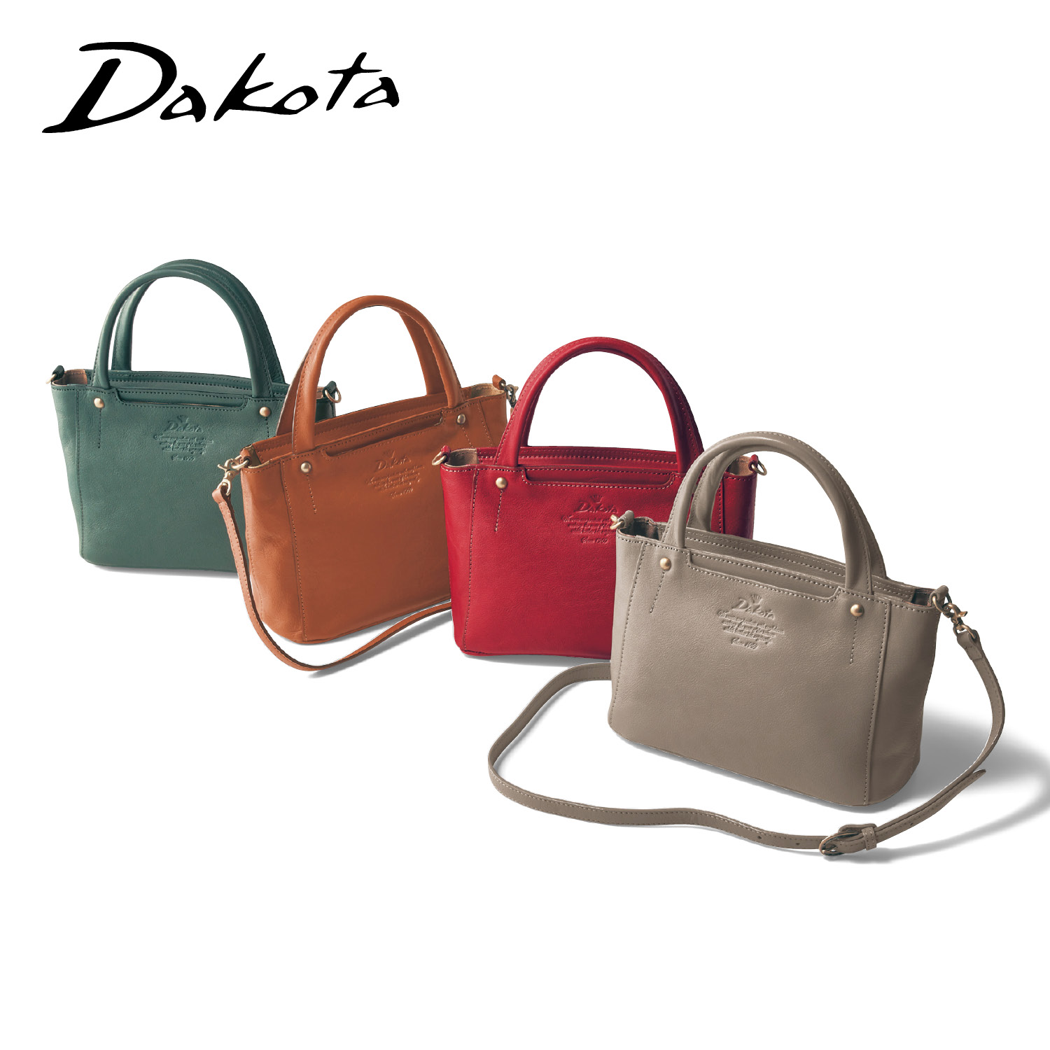 【ダコタ/Dakota】本革手提げバッグ[日本製](2WAY)