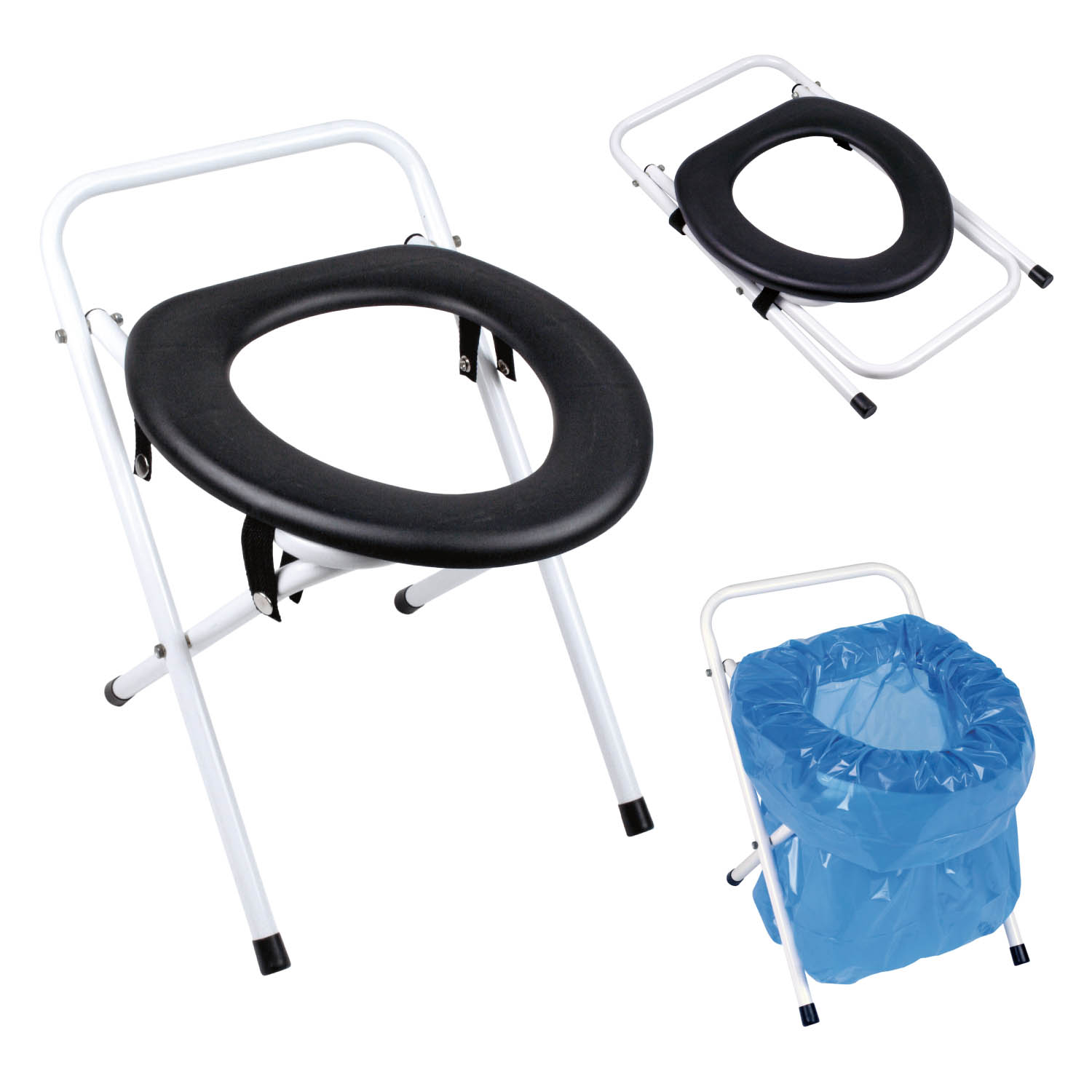 【ベルメゾン】【防災】非常用簡易トイレ便座 手提げ袋付き 【お手持ちのゴミ袋をセットして使用】