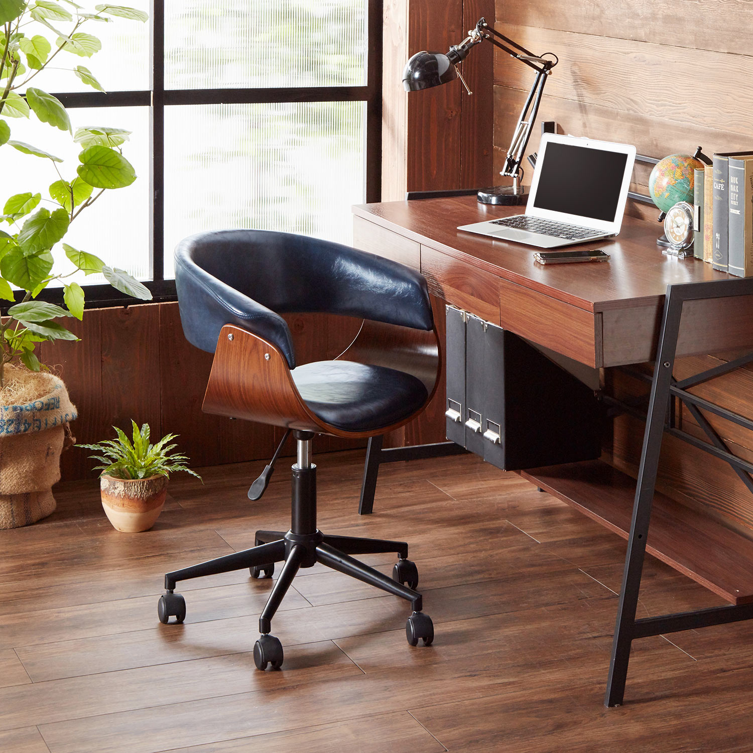 【ベルメゾン】ヴィンテージ調ワークチェア