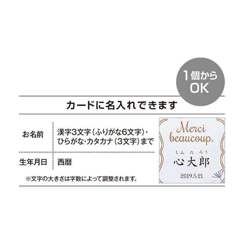 名入れカード フルーツカラーバウムa ミニラボ ミニラボ Mini Labo 通販のベルメゾンネット