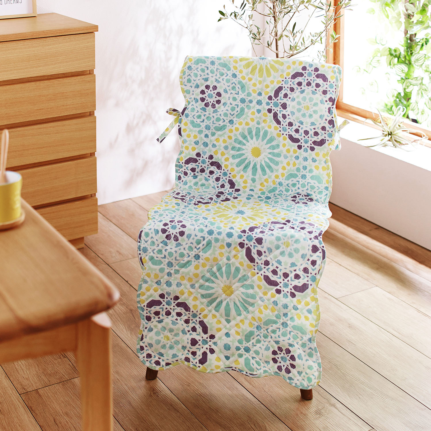 【ベルメゾン】北欧調椅子・座椅子カバー 【ベルメゾン】北欧調椅子・座椅子カバー