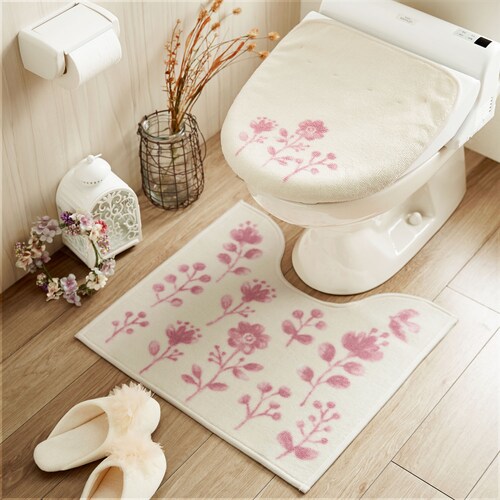 花柄がかわいいトイレマットの通販 通販のベルメゾンネット