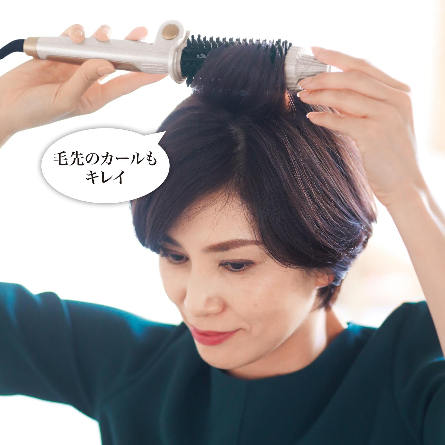 クレイツイオン（Ｒ）ロールブラシ キャッチ＆カール 26mm（ドライヤー/ヘアケア家電）｜(クレイツイオン)｜通販のベルメゾンネット