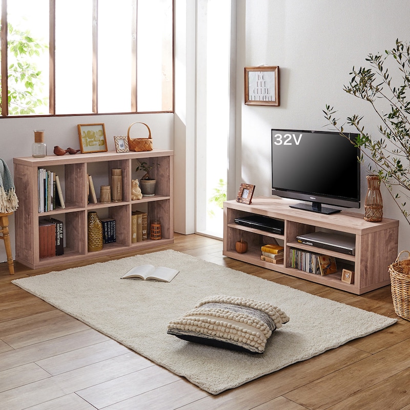 シリーズ使用イメージ こちらの商品はテレビ台のみの販売になります。