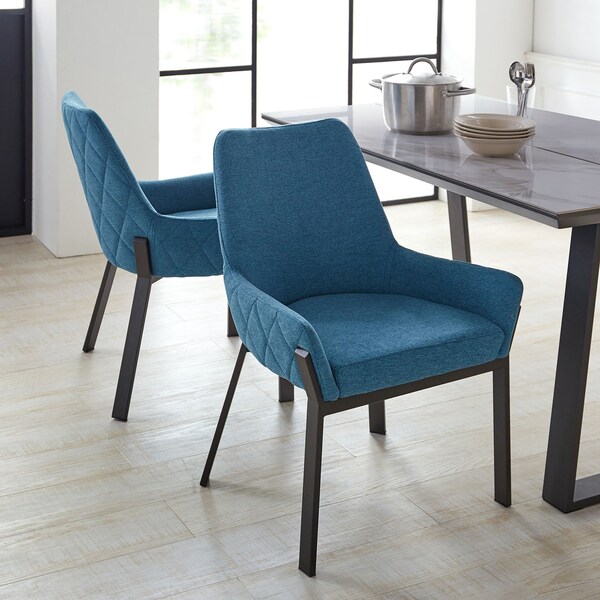 【ベルメゾン】モダンダイニングチェア2脚セット