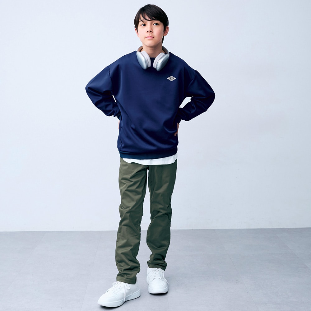 カーキ／モデル身長156cm・サイズ160