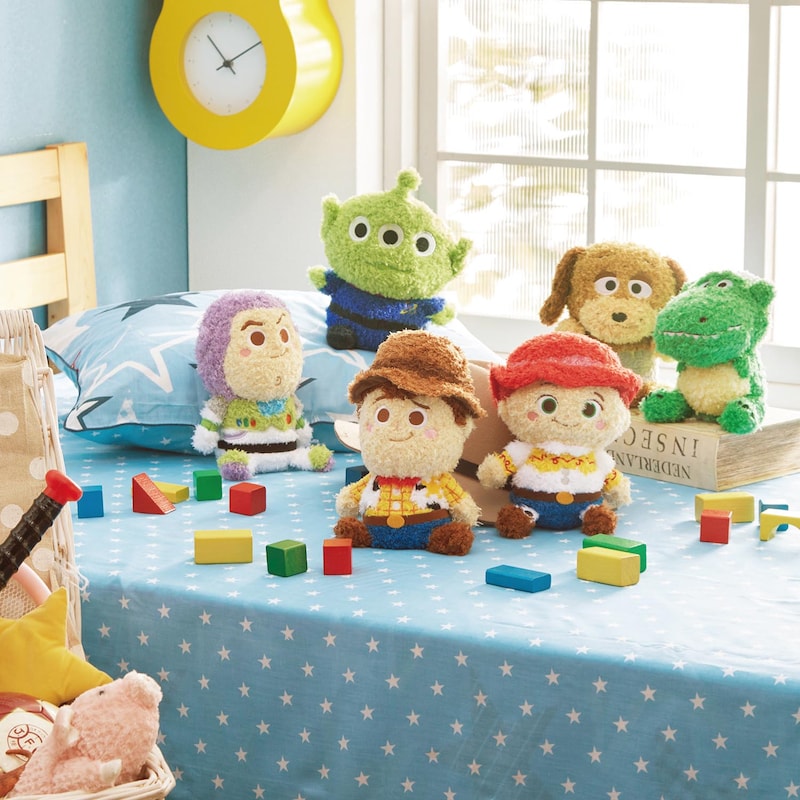 ふわふわのぬいぐるみ ｐｏｆｆ ｍｏｆｆ トイ ストーリー ディズニー Disney 通販のベルメゾンネット