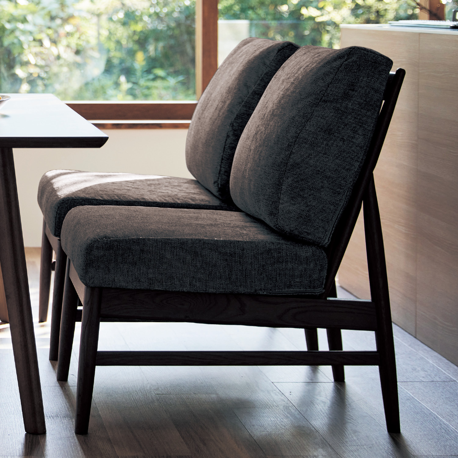 【BELLE MAISON DAYS】食後もゆったり。カバーリングダイニングソファーチェア 【BELLE MAISON DAYS】食後もゆったり。カバーリングダイニングソファーチェア