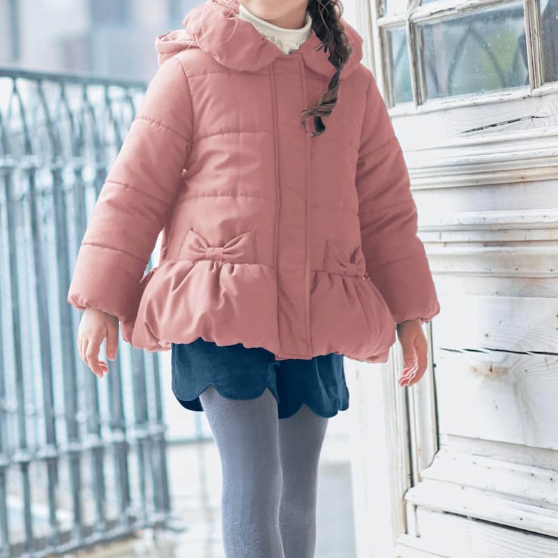 ピンク／モデル身長：116cm、着用サイズ：110