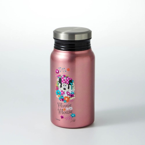 ミルク瓶のような形の保温保冷サーモボトル 400ml(選べるキャラクター)
