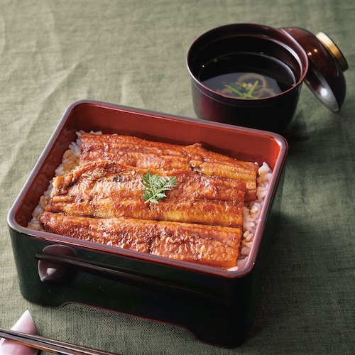 【予約商品】 父の日 炭火焼うなぎの蒲焼2尾＆肝吸いセット 【ご注文は6月8日まで】