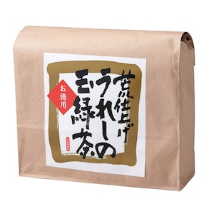 【前田園】荒仕上げうれしの玉緑茶 1.5kg(訳あり)