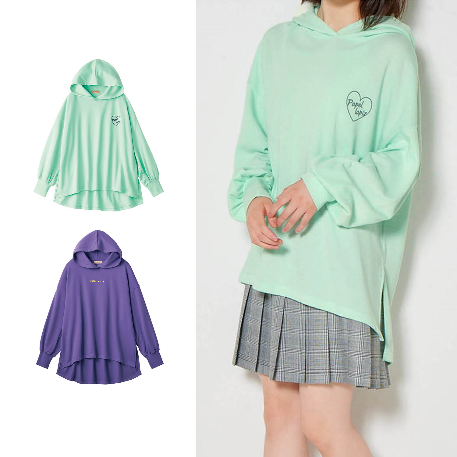 ワンポイントビッグシルエットプルパーカ 子供服 女の子 の通販 ベルメゾン パペル ラピス Papel Lapiz 通販のベルメゾンネット ワンポイントビッグシルエットプルパーカ 子供服 女の子 の通販 ベルメゾン パペル ラピス Papel Lapiz 通販のベルメゾンネット