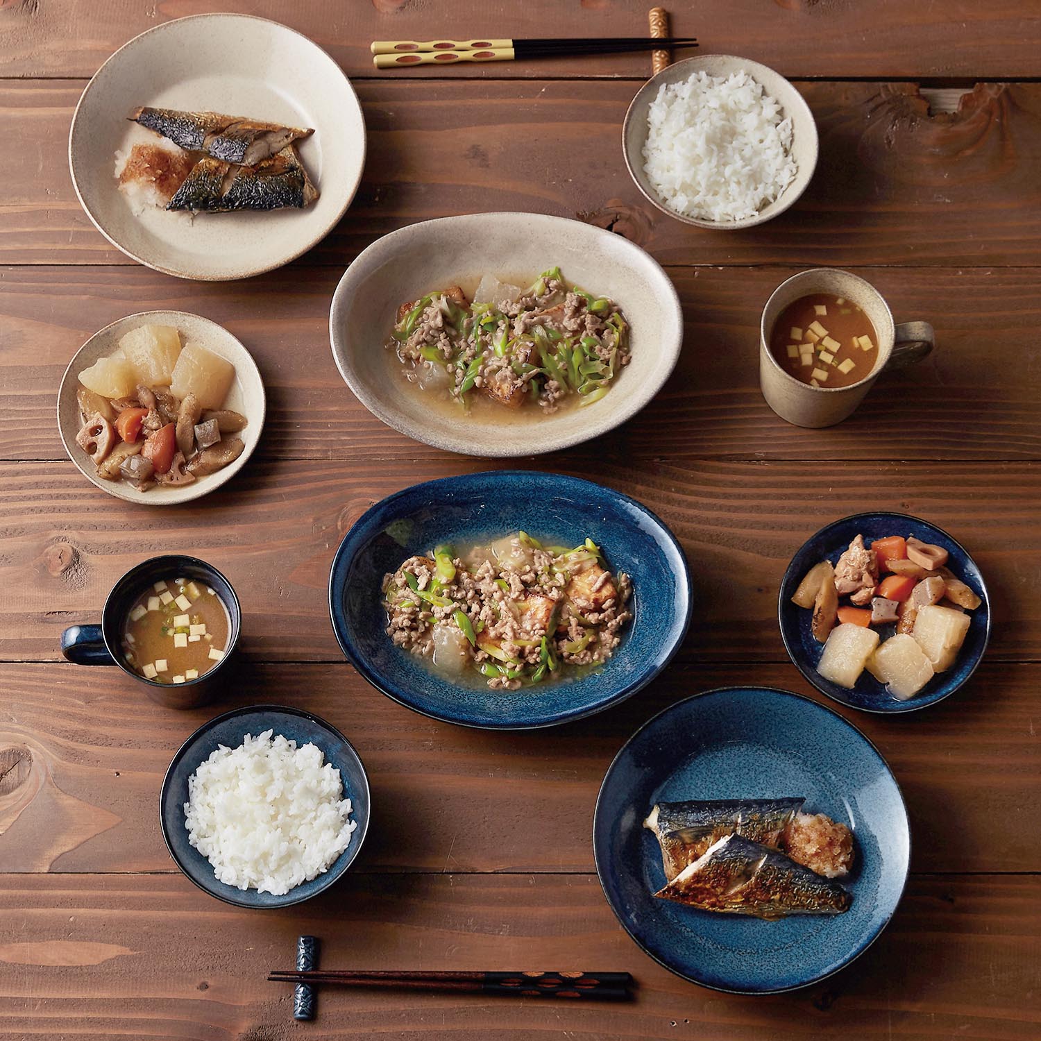 【ベルメゾン】新生活用美濃焼の食器セット 【食洗機/電子レンジ対応】 【ベルメゾン】新生活用美濃焼の食器セット 【食洗機/電子レンジ対応】