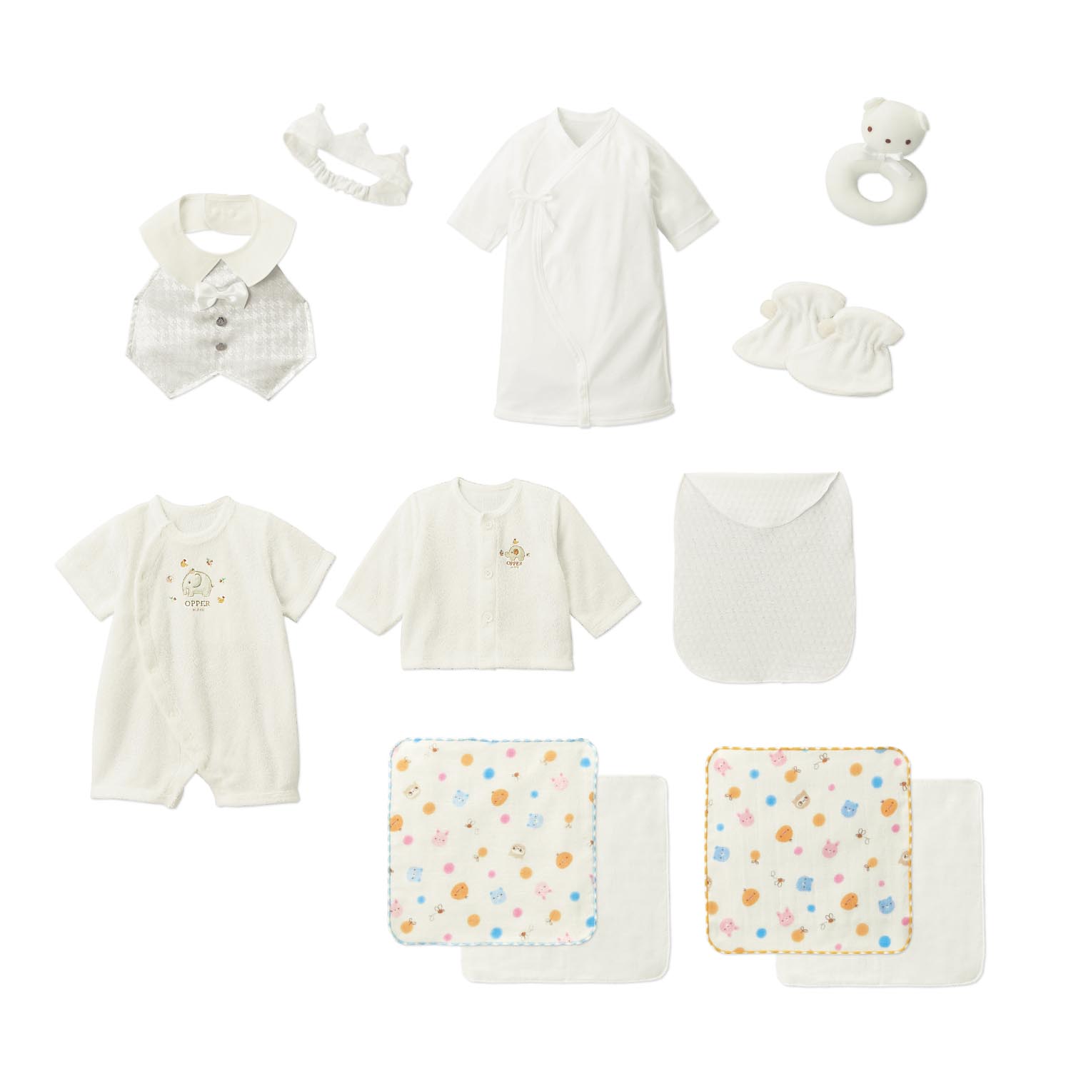 新生児フォトジェニック10点セット 男の子 女の子 ベビー服 日本製 通販のベルメゾンネット 新生児フォトジェニック10点セット 男の子 女の子 ベビー服 日本製 通販のベルメゾンネット