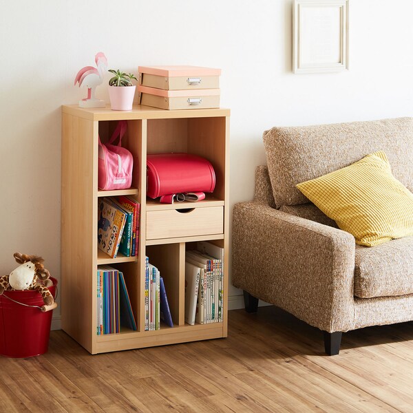 【ベルメゾン】[日本製]たっぷり収納できるランドセルラック