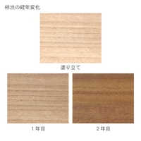 経年変化の目安の色です。