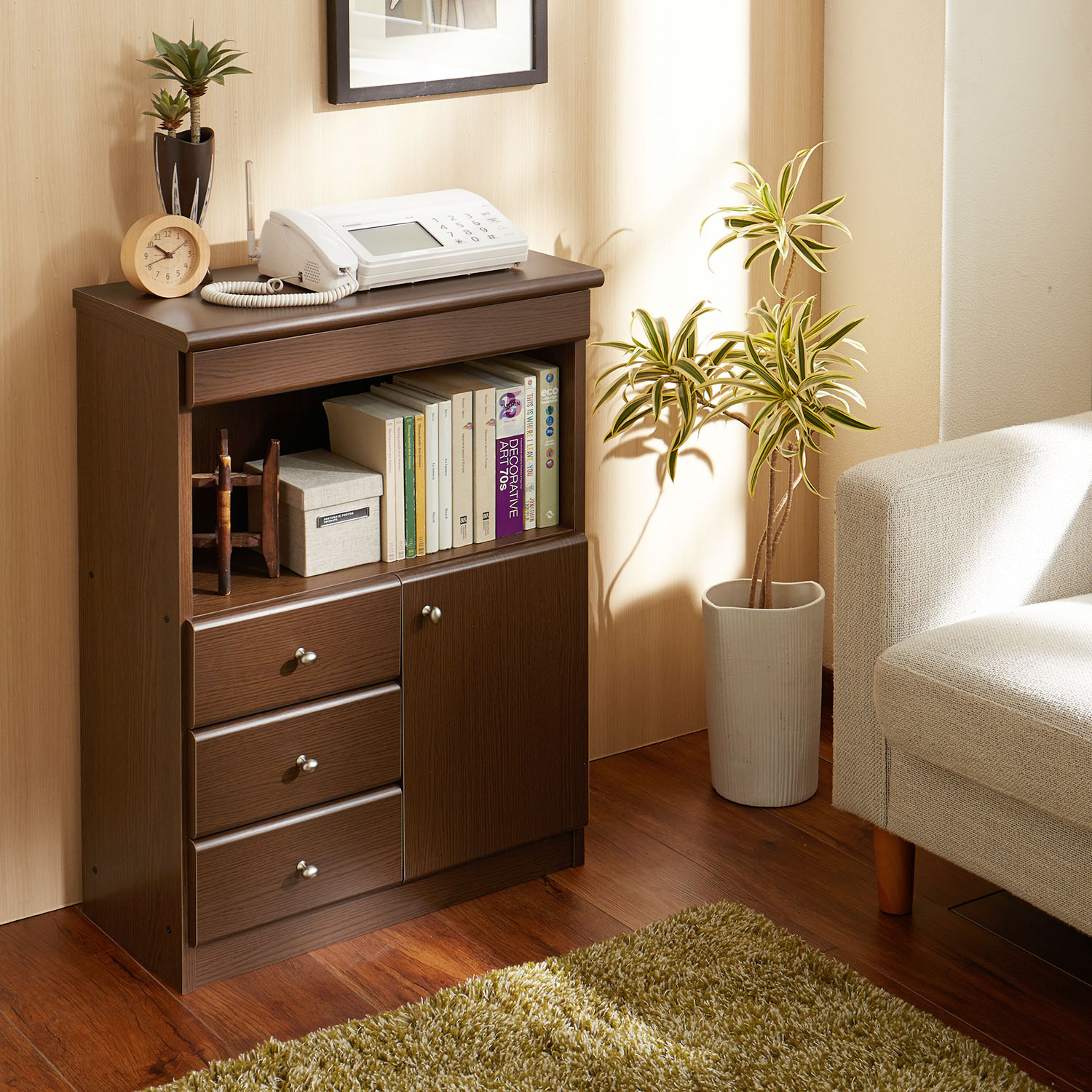 【ベルメゾン】ファックス・電話台