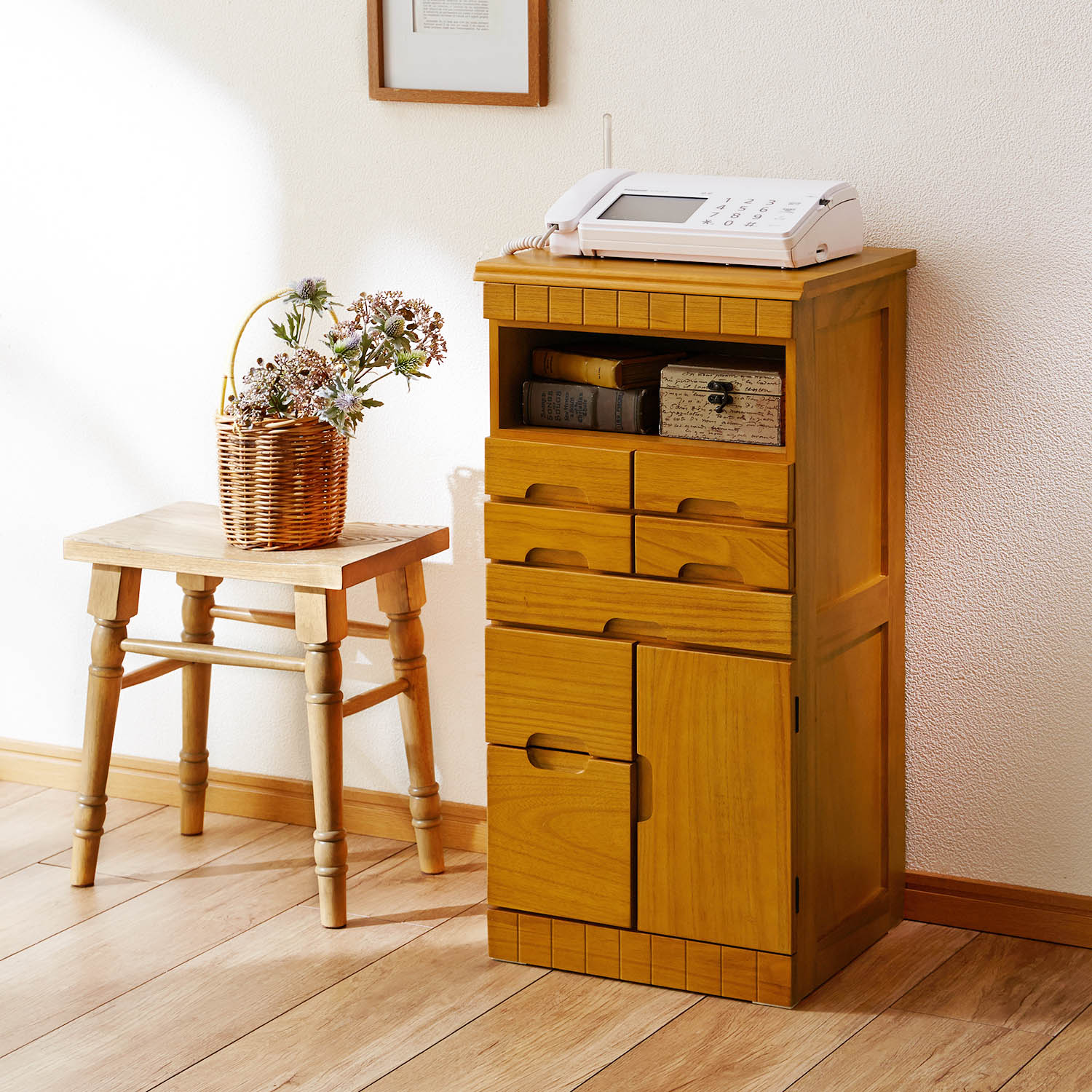 引出しが多いコンパクト電話台 通販のベルメゾンネット 引出しが多いコンパクト電話台 通販のベルメゾンネット