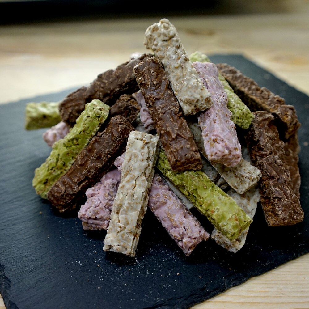 【蒲屋忠兵衛商店】食物繊維入り オールブランチョコバー 4種