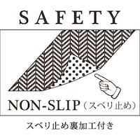 床に吸い付くすべり止め