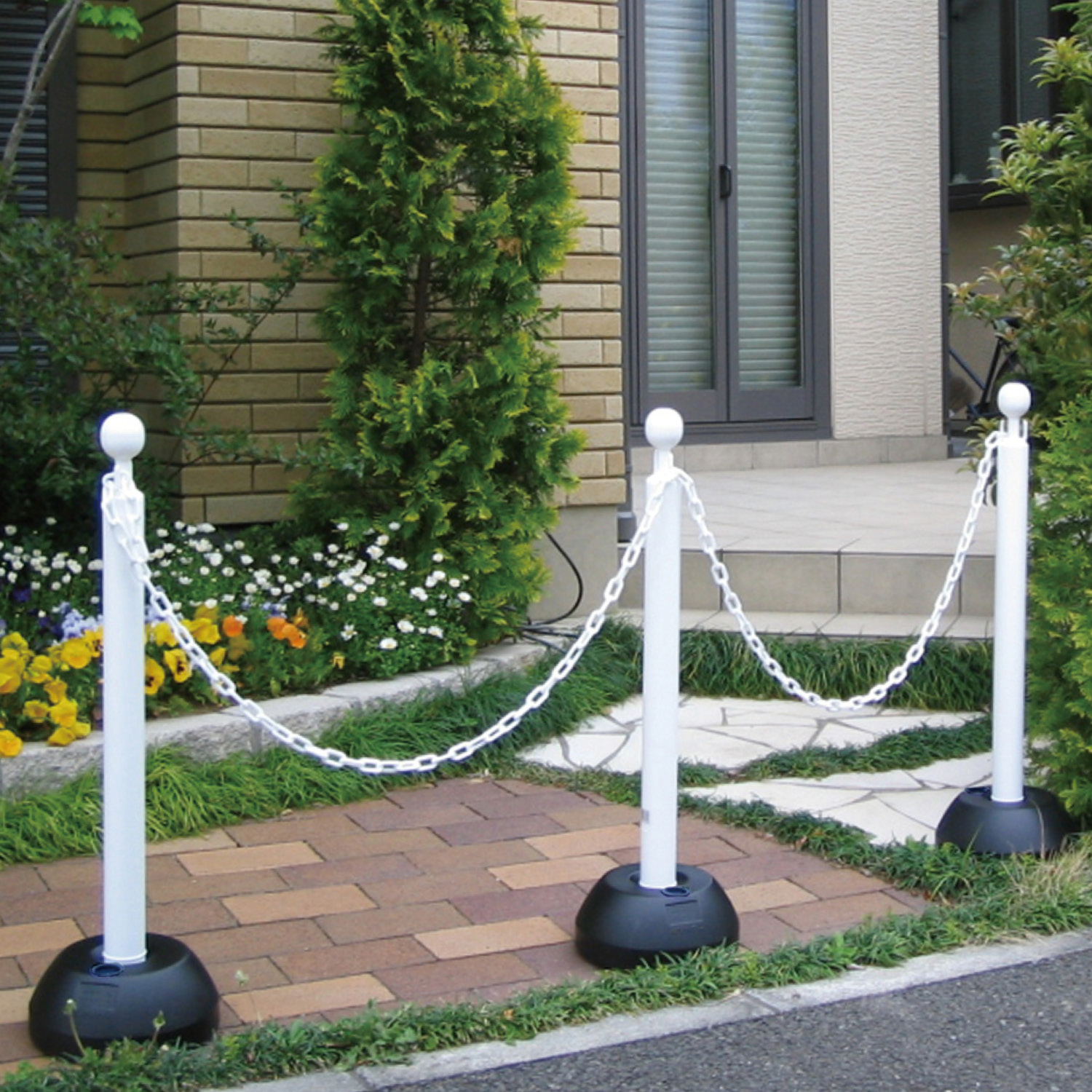 【ベルメゾン】5mチェーン付きチェーンスタンド3本セット