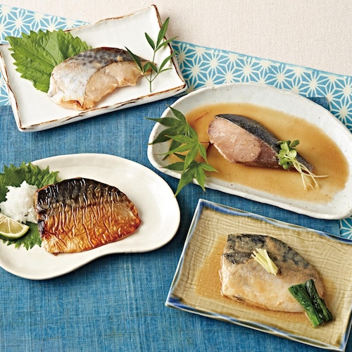 レンジで簡単 煮魚と焼魚セット ８切