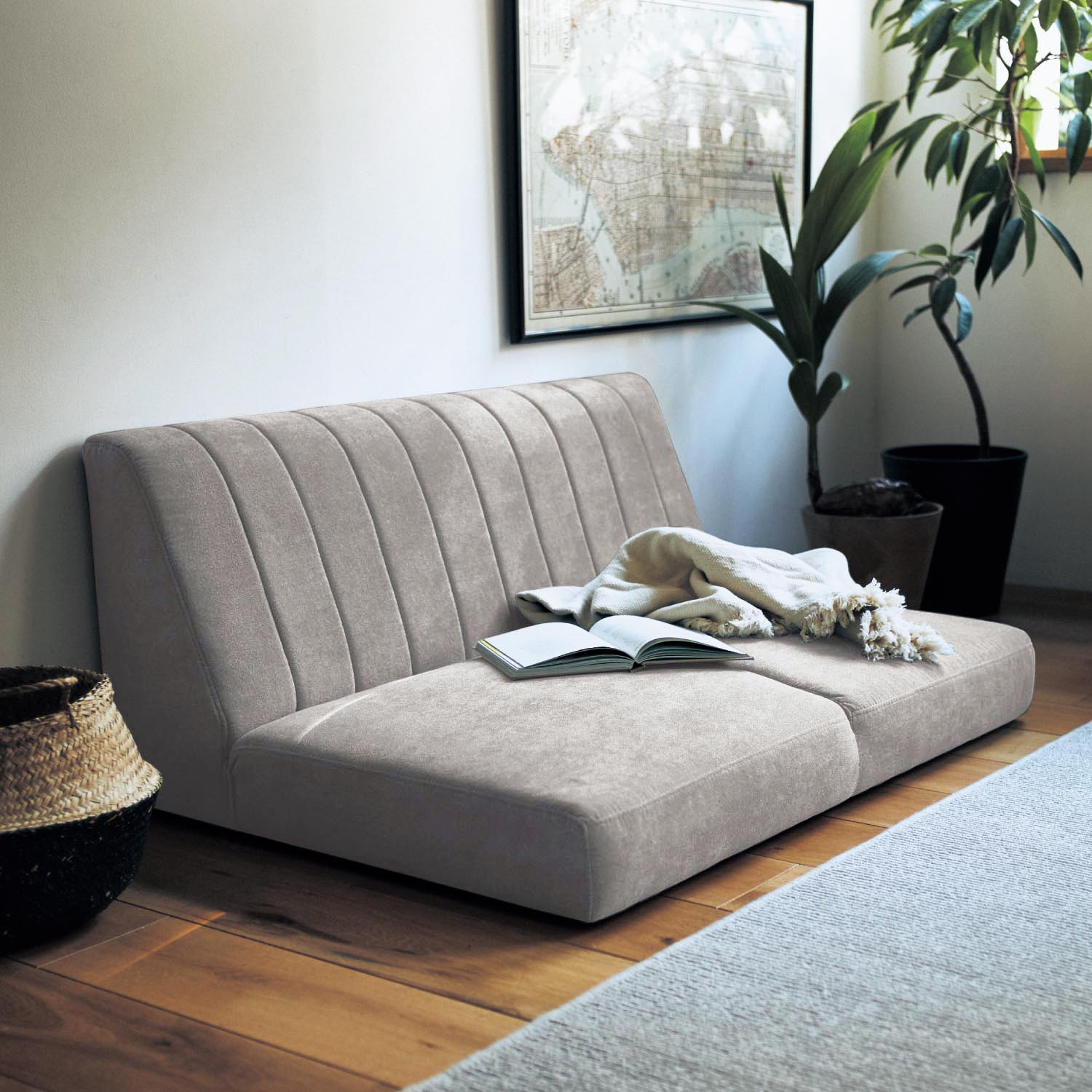 組み合わせて使えるローソファー <1人掛け/2人掛け/コーナー> 組み合わせて使えるローソファー <1人掛け/2人掛け/コーナー>